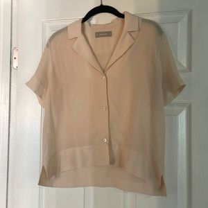 Pale pink Everlane Summer Top